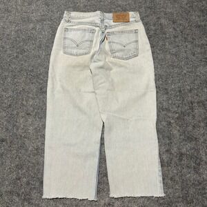 Vintage Levi's 582 Orange Tab Light Wash Baggy Skater Jeans 30x28 Size 30